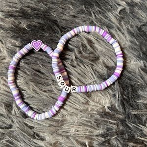 Olivia Rodrigo “Sour” Album Inspired Bracelet Stack